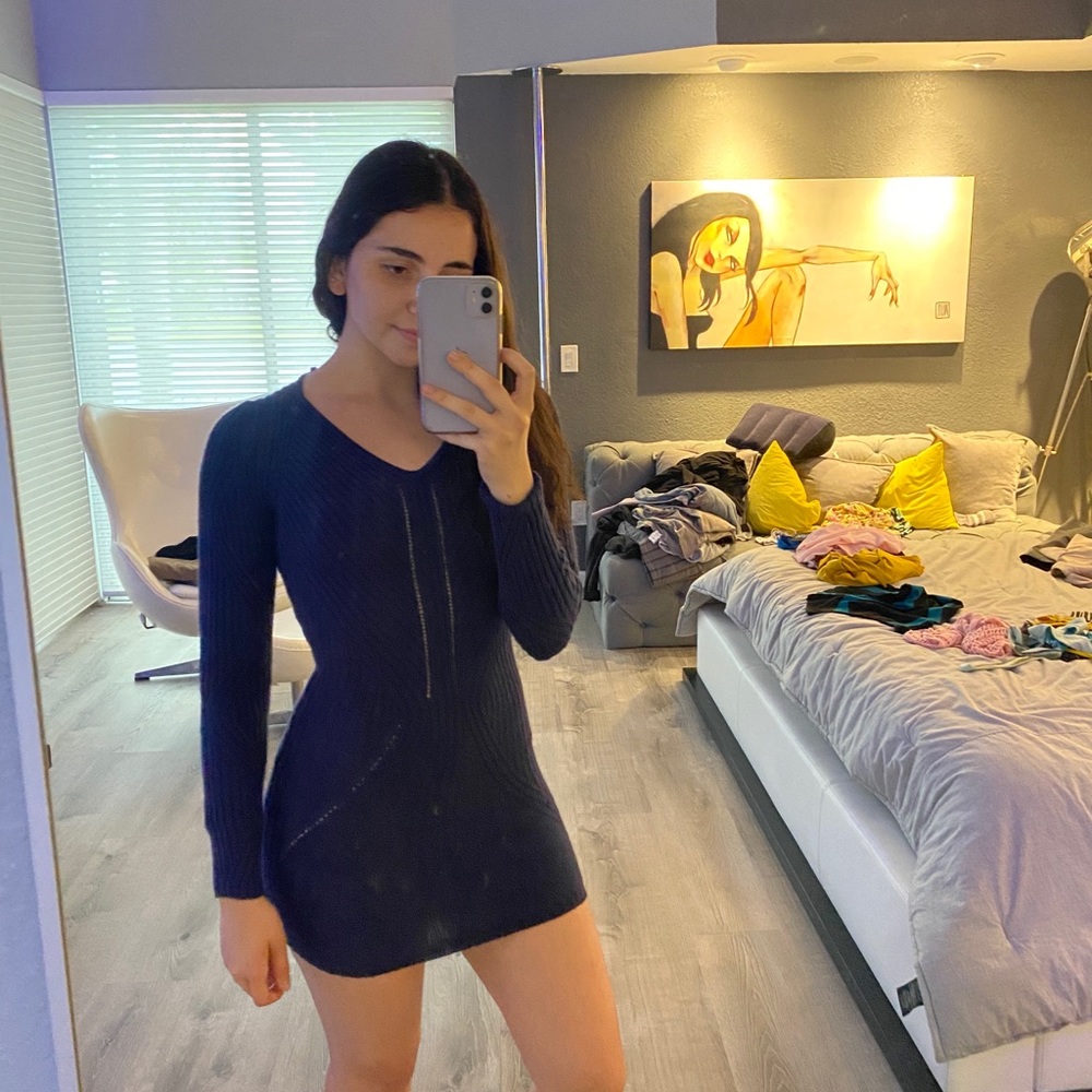 Sweater dress (stretchy)